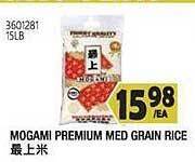 99 Ranch Mogami premium med grain rice offer