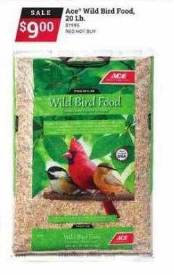 Ace Hardware Ace wild bird food offer