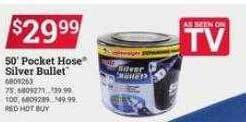 Ace Hardware 50' pocket hose silver bullet offer
