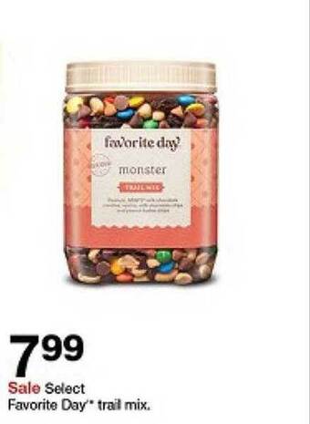Target Favorite day trail mix offer