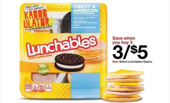 Target Lunchables basics offer