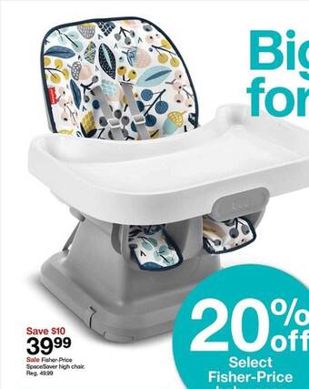Target Fisher-price spacesaver high chair offer