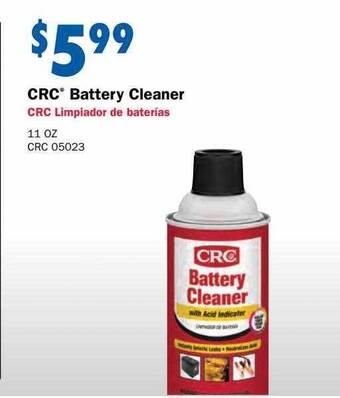 Crc battery cleaner