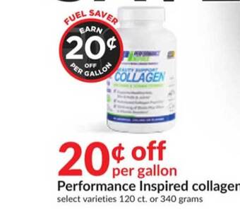 Hy-Vee Performance inspired collagen offer