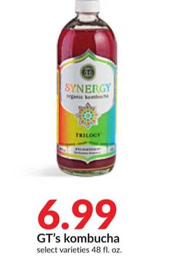 Hy-Vee Gt's kombucha offer