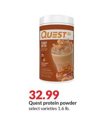 Hy-Vee Quest protein powder offer