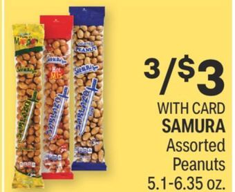 CVS Samura assorted peanuts 5.1-6.35 oz offer