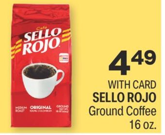 CVS Sello rojo ground coffee 16 oz. offer