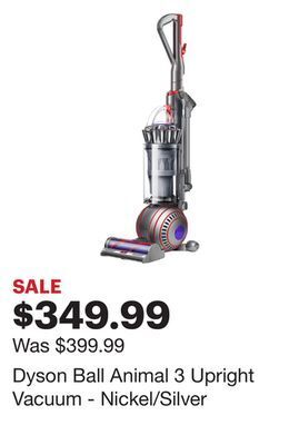 Best Buy Dyson ball animal 3 upright vacuum - nickel/silver offer