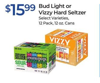 Rite Aid Bud light or vizzy hard seltzer offer