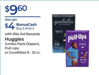 Rite Aid Huggies offer