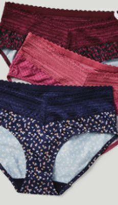 JC Penney Panties from maidenform, bali, vanity fair or warners offer