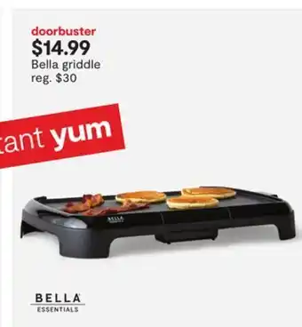 JC Penney Bella griddle offer