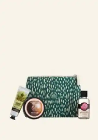 The Body Shop Filled hemp pouch set offer