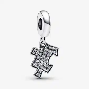 Pandora Sparkling puzzle piece dangle charm offer