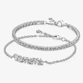Pandora Endless hearts sparkling bracelet set offer