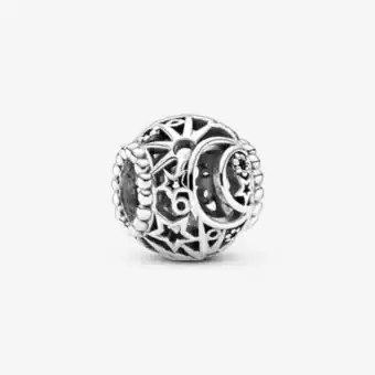 Pandora Openwork sun, stars & moon charm offer