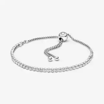 Pandora Sparkling slider tennis bracelet offer