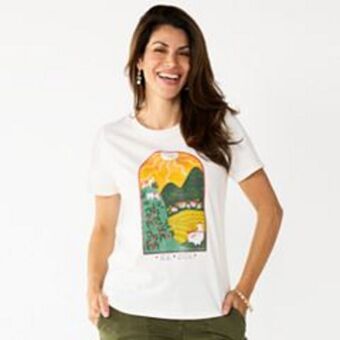 Kohl's Women's sonoma community™ el sol hispanic heritage month graphic tee offer