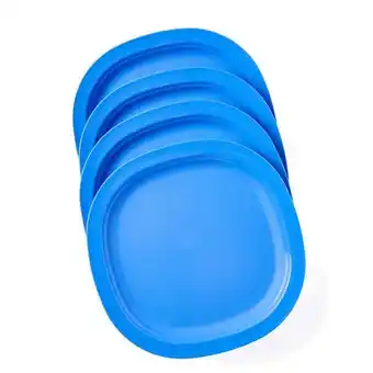 Tupperware Microwave reheatable luncheon plates (blue) offer