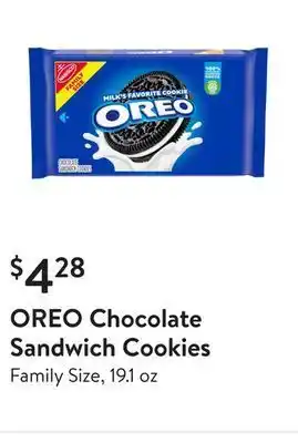 Walmart Oreo chocolate sandwich cookies offer