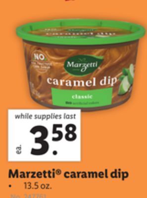 Marzetti® caramel dip