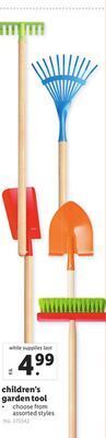 Lidl Children's garden tool offer
