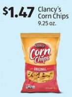 Aldi Clancy's Corn Chips 9.25 oz. offer