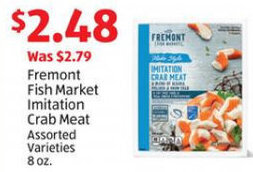 Aldi Fremont Fish Market Imitation Crab Meat offer