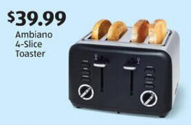 Aldi Ambiano 4-Slice Toaster offer