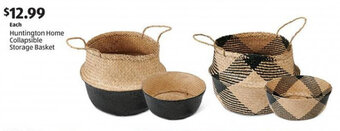 Aldi Huntington Home Collapsible Storage Basket offer
