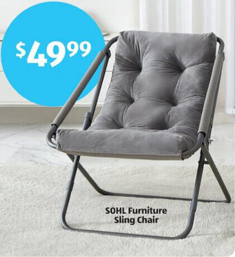 Aldi Sohl Furniture Sling Chair offer