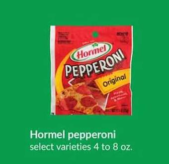 Hy-Vee Hormel pepperoni offer