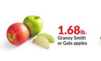 Hy-Vee Granny smith or gala apples offer