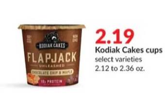 Hy-Vee Kodiak cakes cups offer