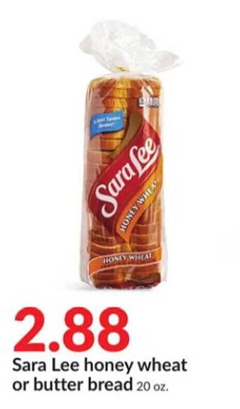 Hy-Vee Sara lee honey wheat or butter bread offer