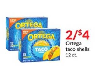 Hy-Vee Ortega taco shells offer
