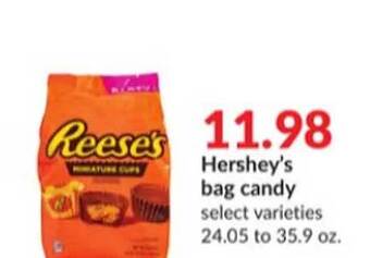 Hy-Vee Hershey's bag candy offer