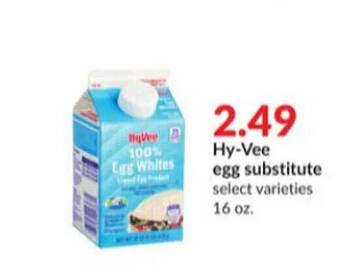 Hy-Vee Hy-vee egg substitute offer