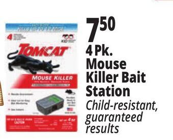 Ocean State Job Lot 4pk. mouse killer bait station offer