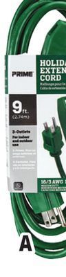 Ocean State Job Lot 9', 3-outlet cord offer
