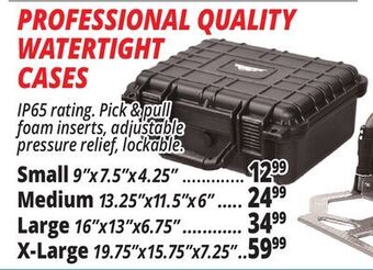 Ocean State Job Lot Professional quality watertight cases offer