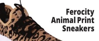 Ocean State Job Lot Ferocity animal print sneakers offer