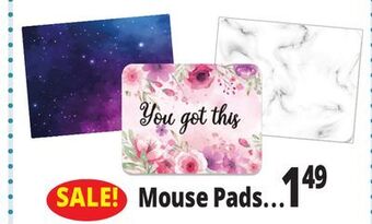 Ocean State Job Lot Mouse pads offer