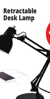 Ocean State Job Lot Retractable desk lamp offer