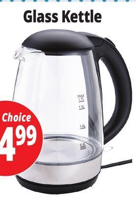 Ocean State Job Lot Glass kettle offer