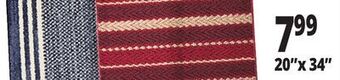 Ocean State Job Lot Mohawk 20" x 34" accent rug offer