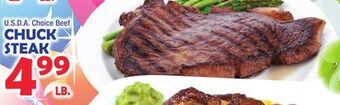 Bravo Supermarkets Chuck steak offer