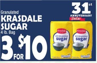 Bravo Supermarkets Krasdale sugar offer