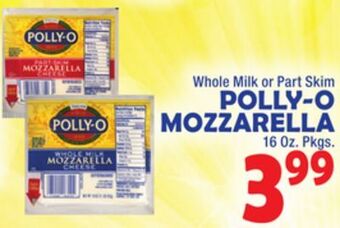 Bravo Supermarkets Polly-o mozzarella offer